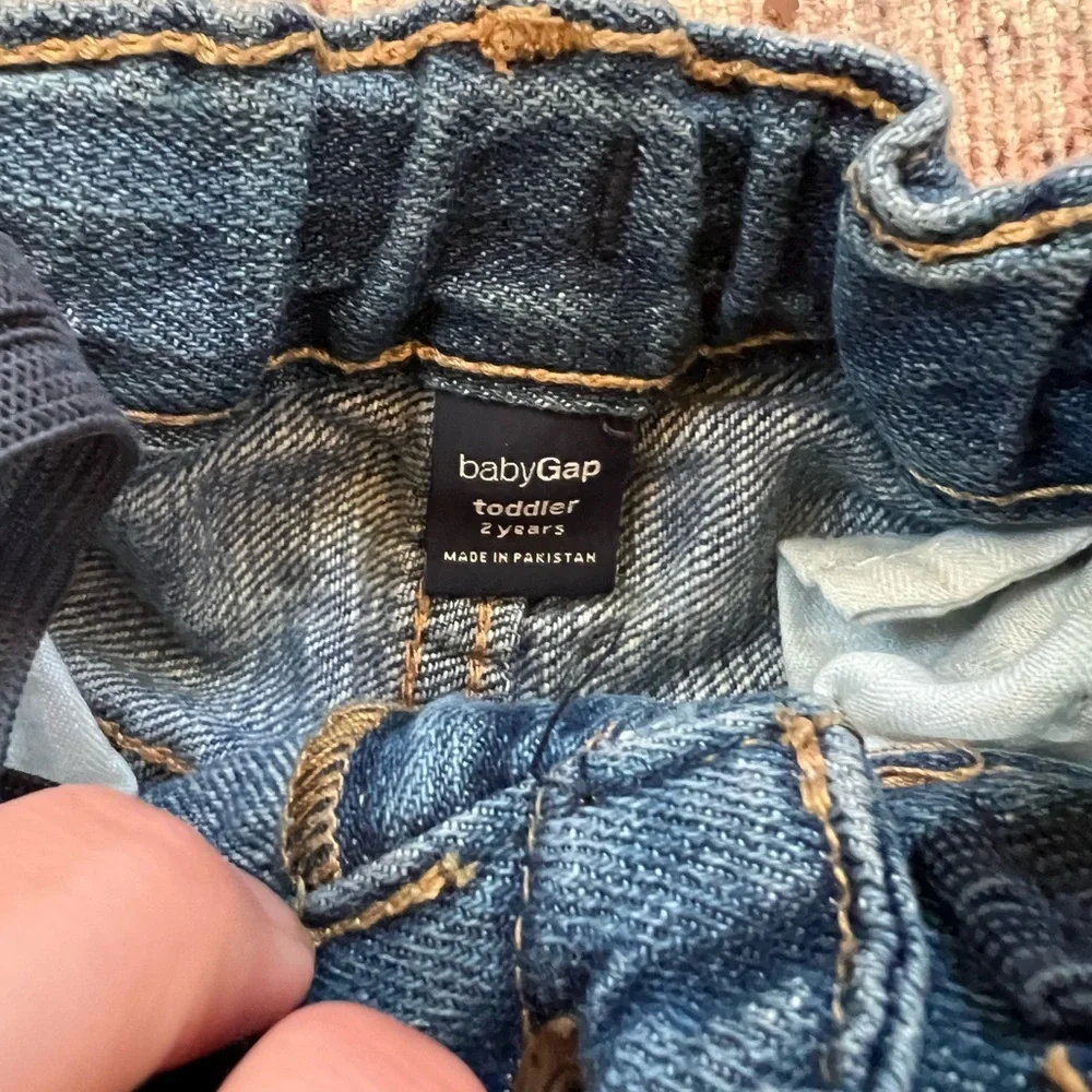 GAP Distressed Blue Denim Kids Shorts